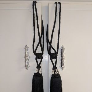 Curtain tie backs.?